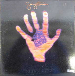 George Harrison Signed Album Cover 'Living in the Material World': In the realm of music, few artists possess the spiritual depth and musical prowess of George Harrison. As a member of The Beatles and a solo artist, he enchanted audiences with his soulful melodies