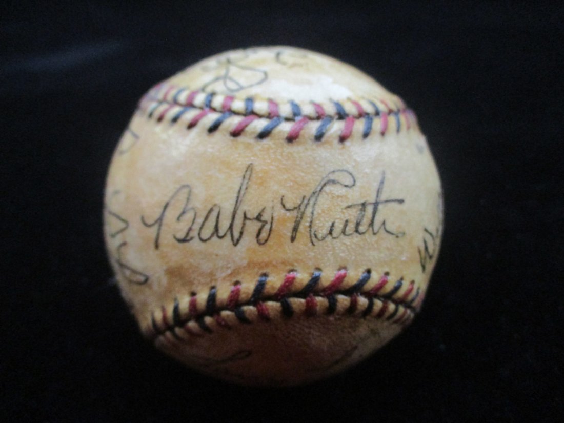 1939 Centennial Hall of Fame: Signed Baseball (1 of 7)