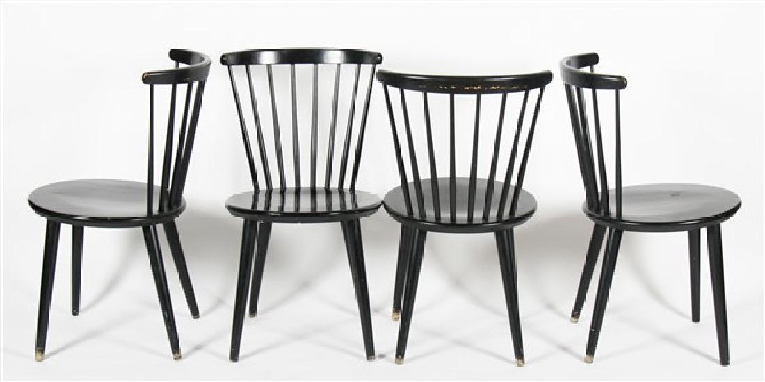 Hagafors Stolfabrik Black Chairs (1 of 2)