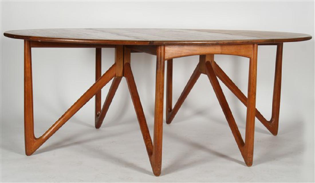 Kurt Ostervig (1912-1986) Drop-Leaf Dining Table (1 of 6)