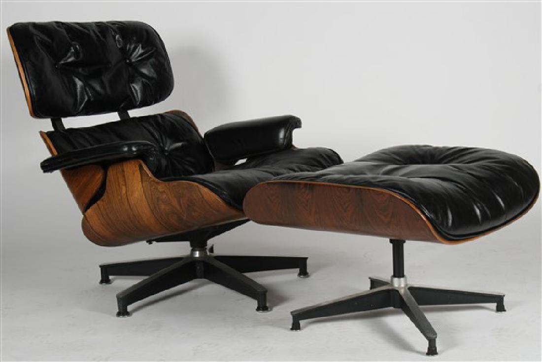 Eames for Herman Miller Lounge Chair & Ottoman (1 of 7)