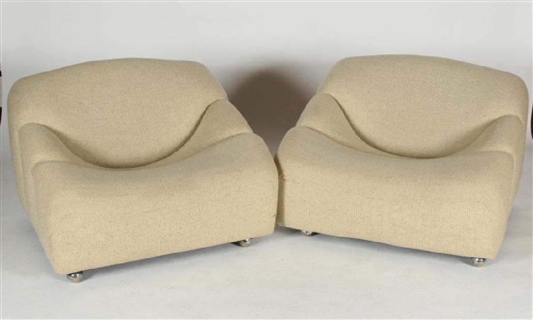 Two Pierre Paulin for Artifort ABCD Lounge Chairs (1 of 3)