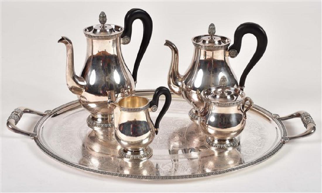 Christofle Silver Plate Coffee and Tea Service (1 of 3)
