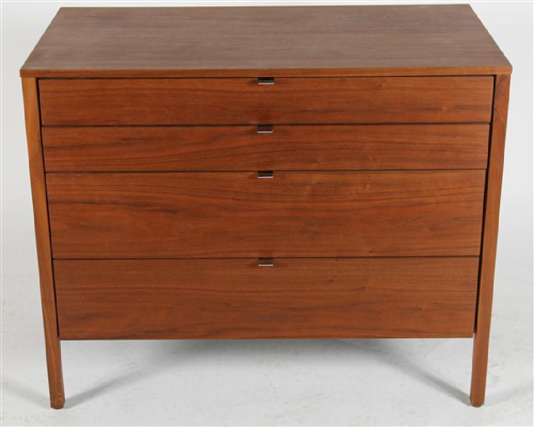 Florence Knoll (American), Walnut Chest of Drawers (1 of 6)