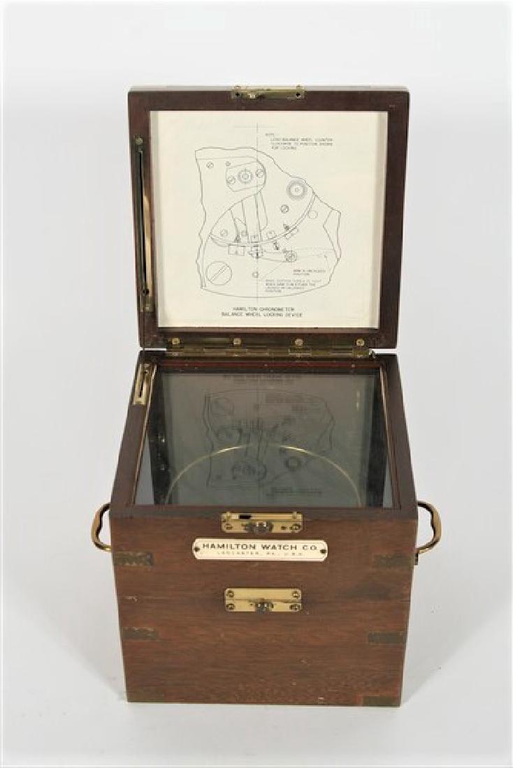 Hamilton Watch Company Mounted Chronometer Case (1 of 4)