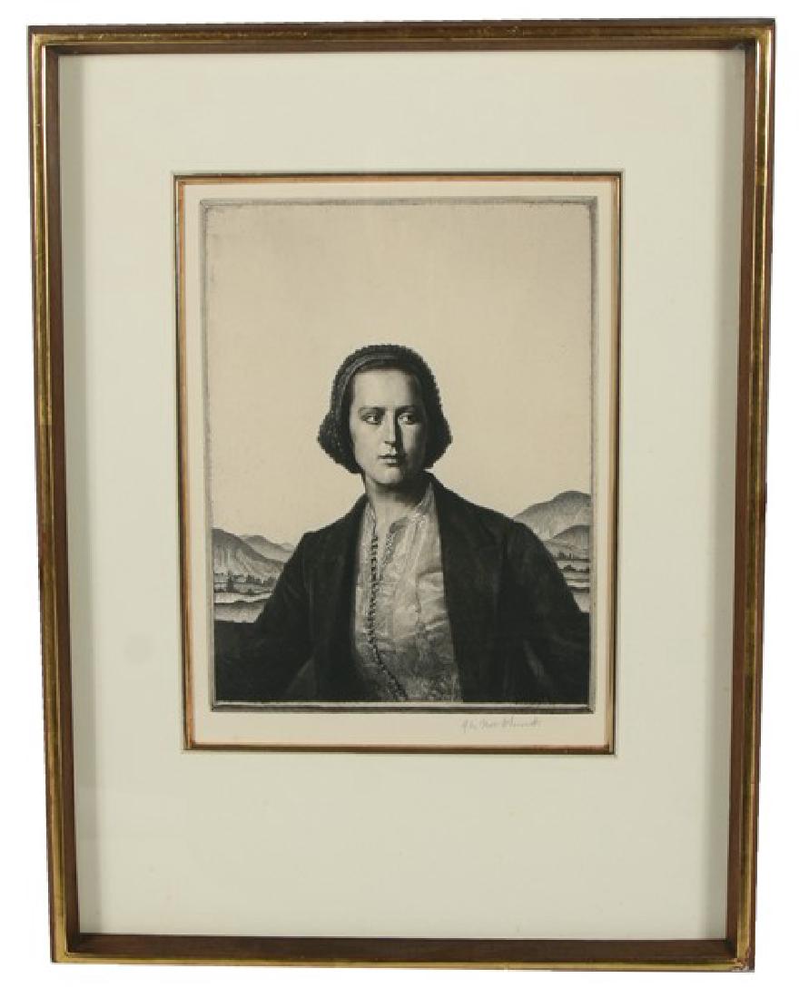 Gerald Leslie Brockhurst, "Young Womanhood" (1 of 5)