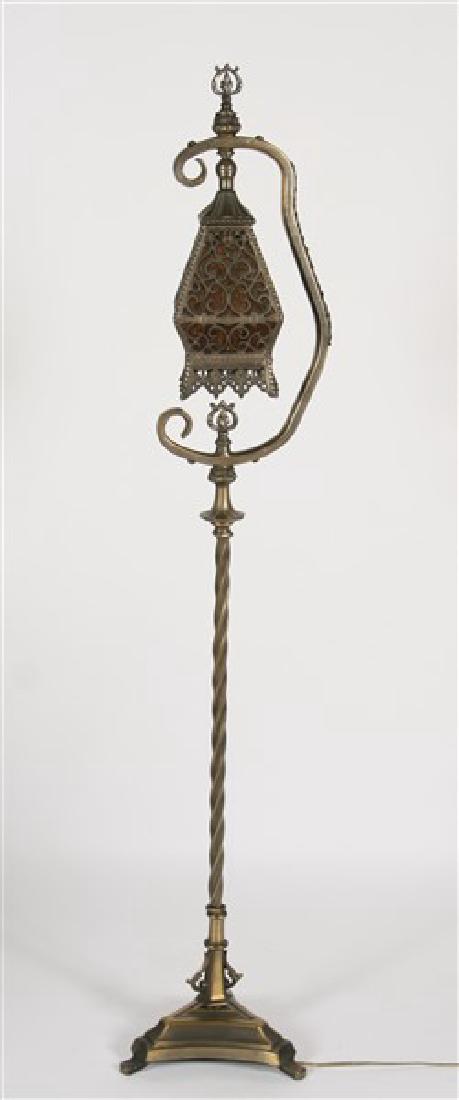 Brady Lite Company, Bronze Magnifier Floor Lamp (1 of 5)