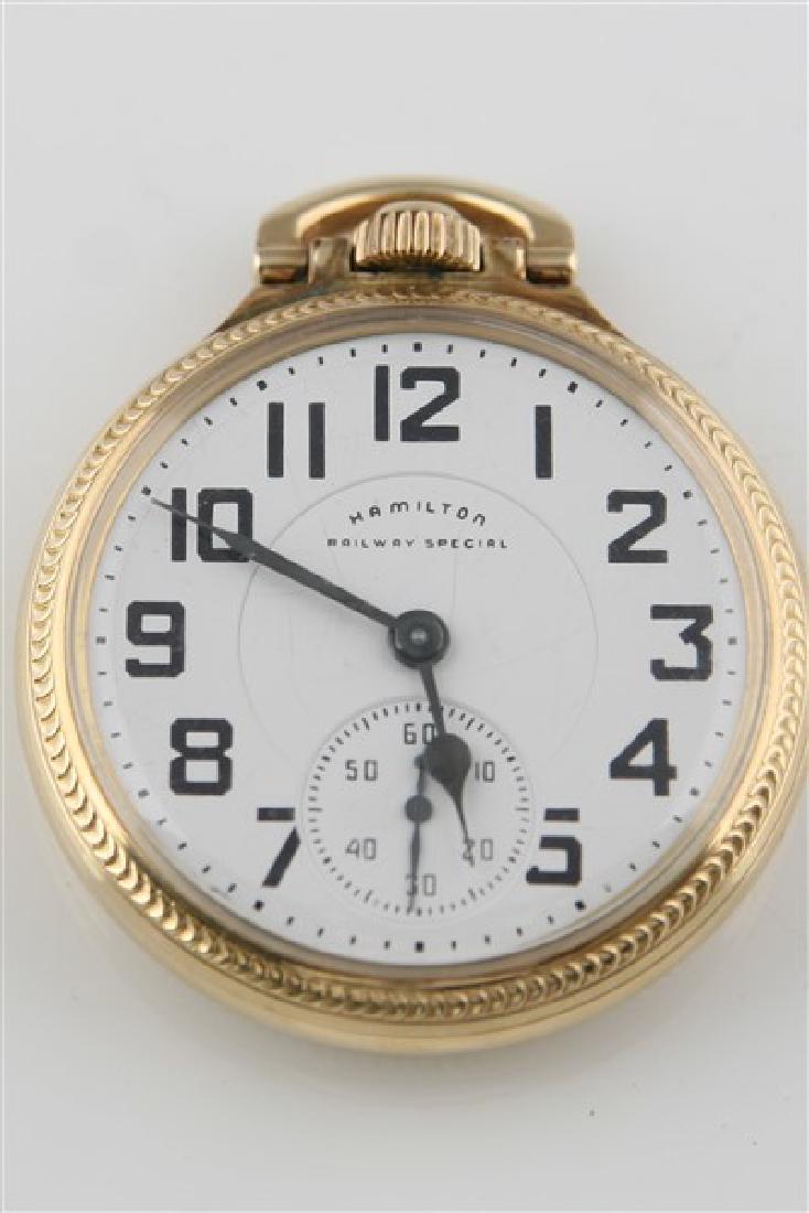 Hamilton Watch Co., Railway Special Pocket Watch (1 of 4)
