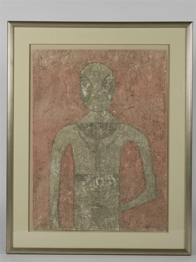 Rufino Tamayo (1899-1991), "Hombre en Blanco" (1 of 8)