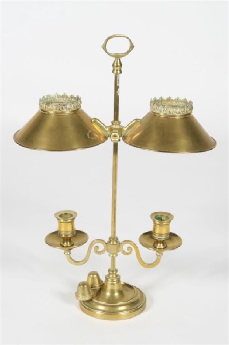 19th C. Miller & Sons English Student Lamp (1 of 5)