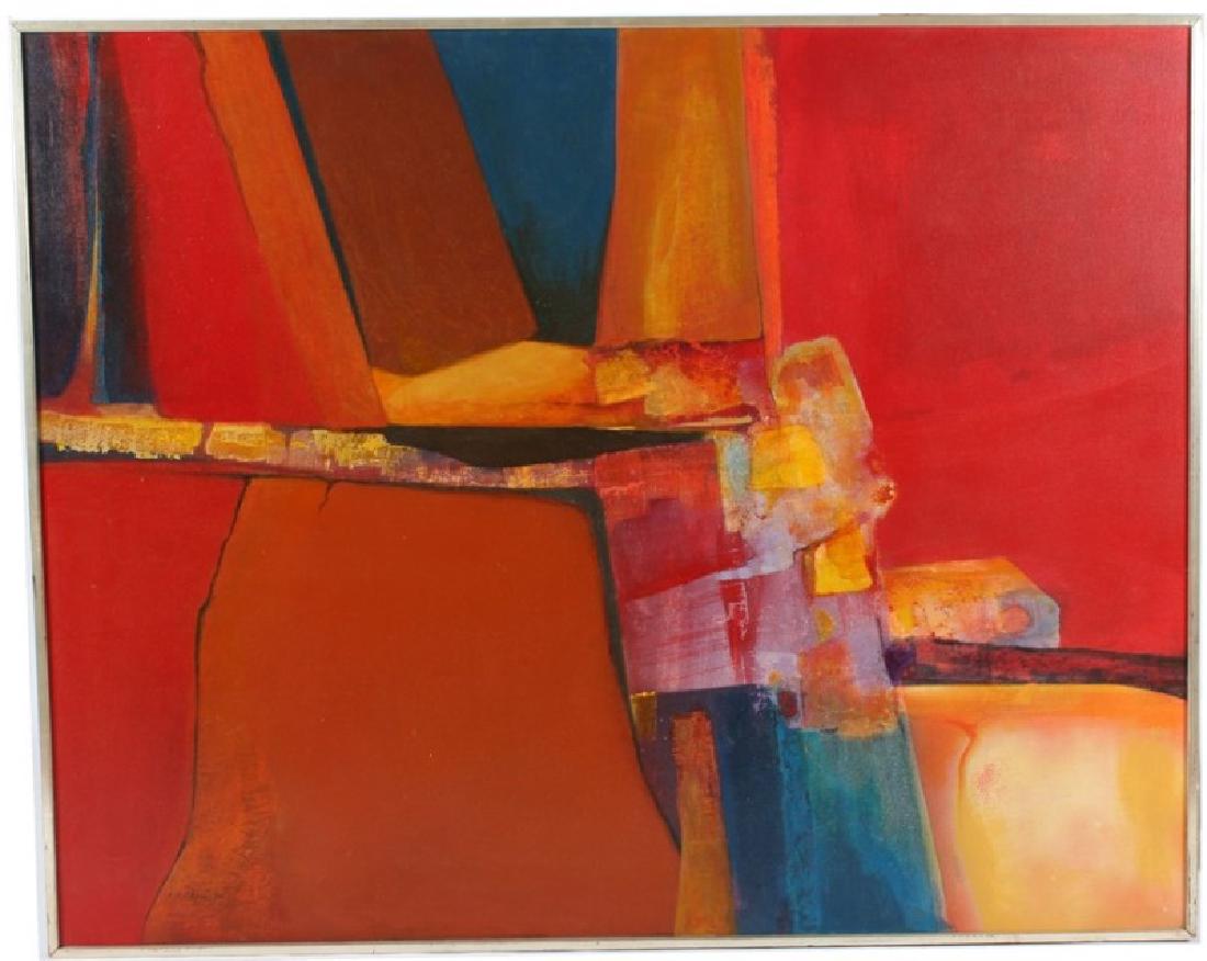 Catherine Latham (20th C.), Untitled Abstract (1 of 4)