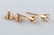Pair of 14k Yellow Gold Diamond Stud Earrings - 5