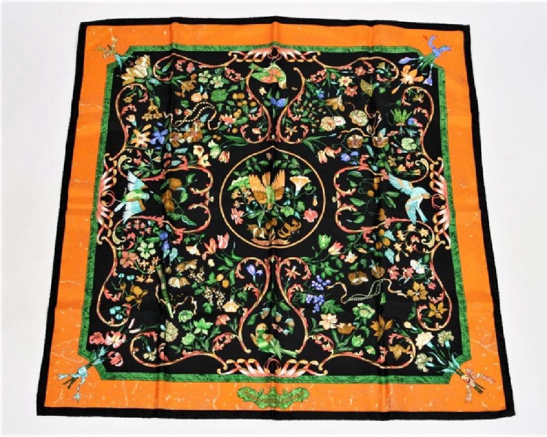 Hermes Pierres D Orient Et D Occident Silk Scarf