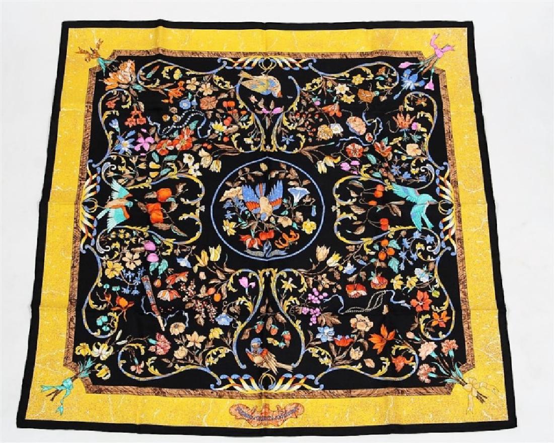 Hermes Pierres D Orient Et D Occident Silk Scarf