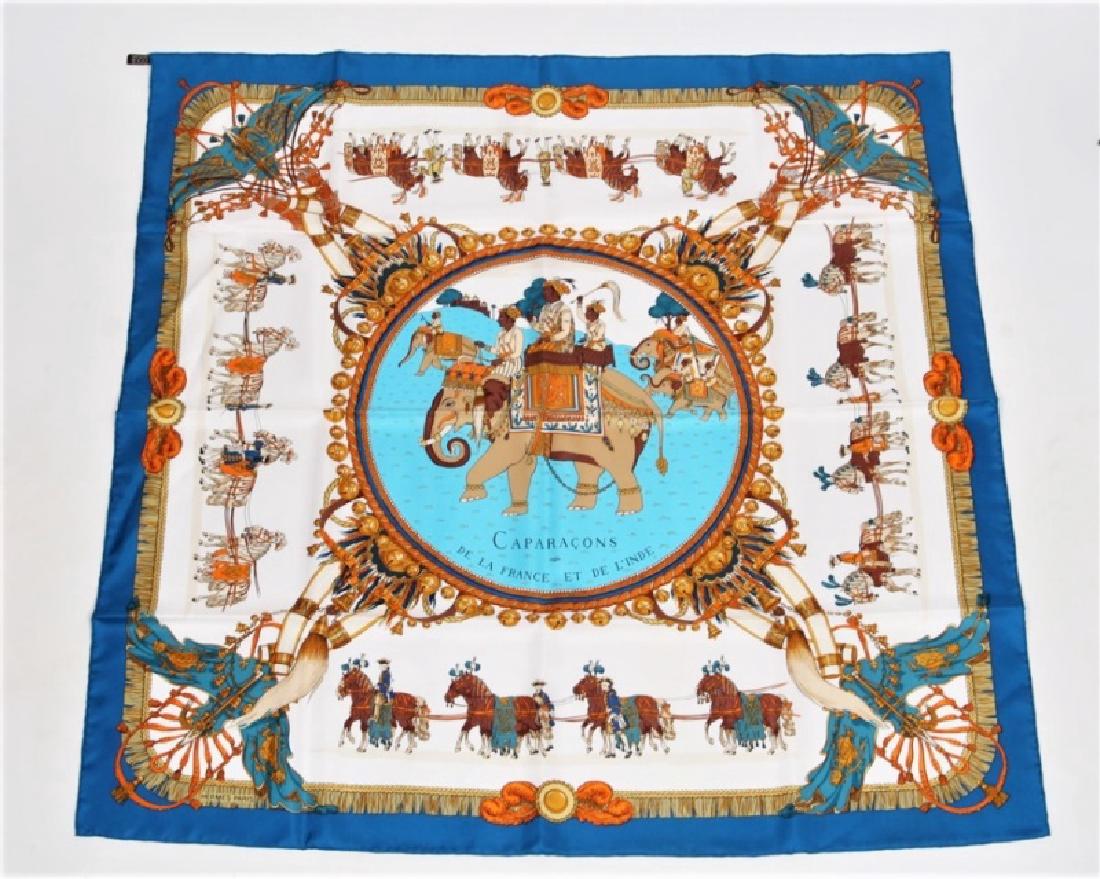 Hermes, "Caparacons de la France ... " Silk Scarf (1 of 4)
