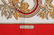 Hermes, "Caraibes" Silk Scarf in Red - 2