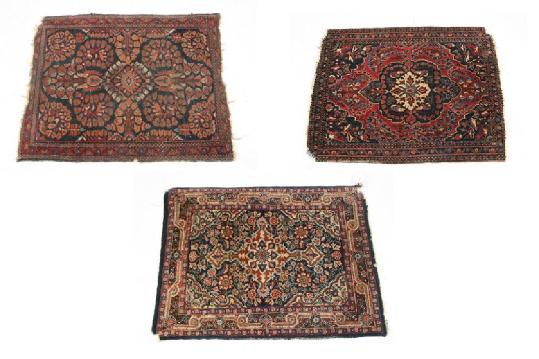 Lot of Three Sarouk Rugs (Iran, Early 20th C.) (1 of 8)
