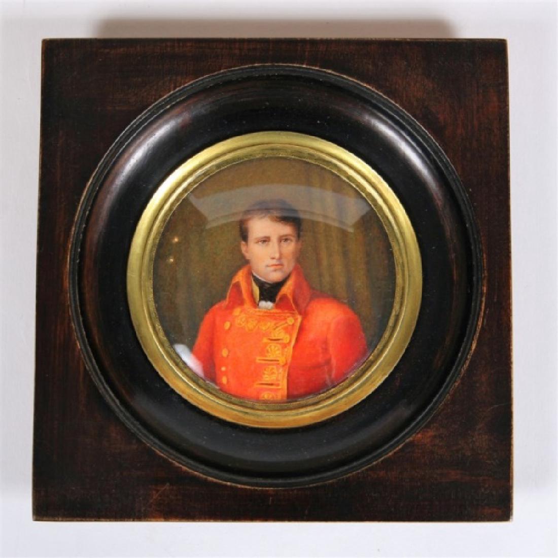 19th C. Miniature Portrait of a Gentleman (1 of 3)