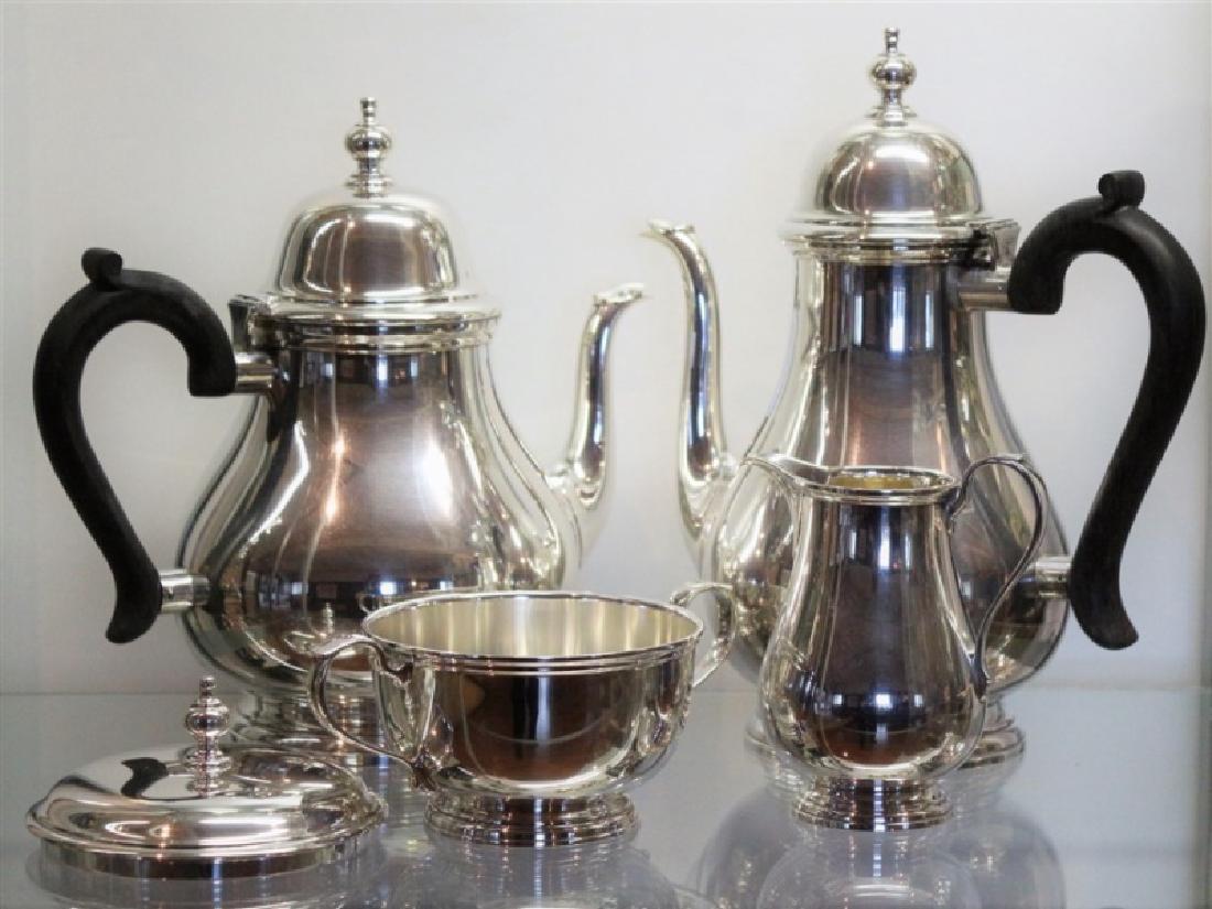 Tiffany & Co., "Queen Anne" 4Piece Tea Set