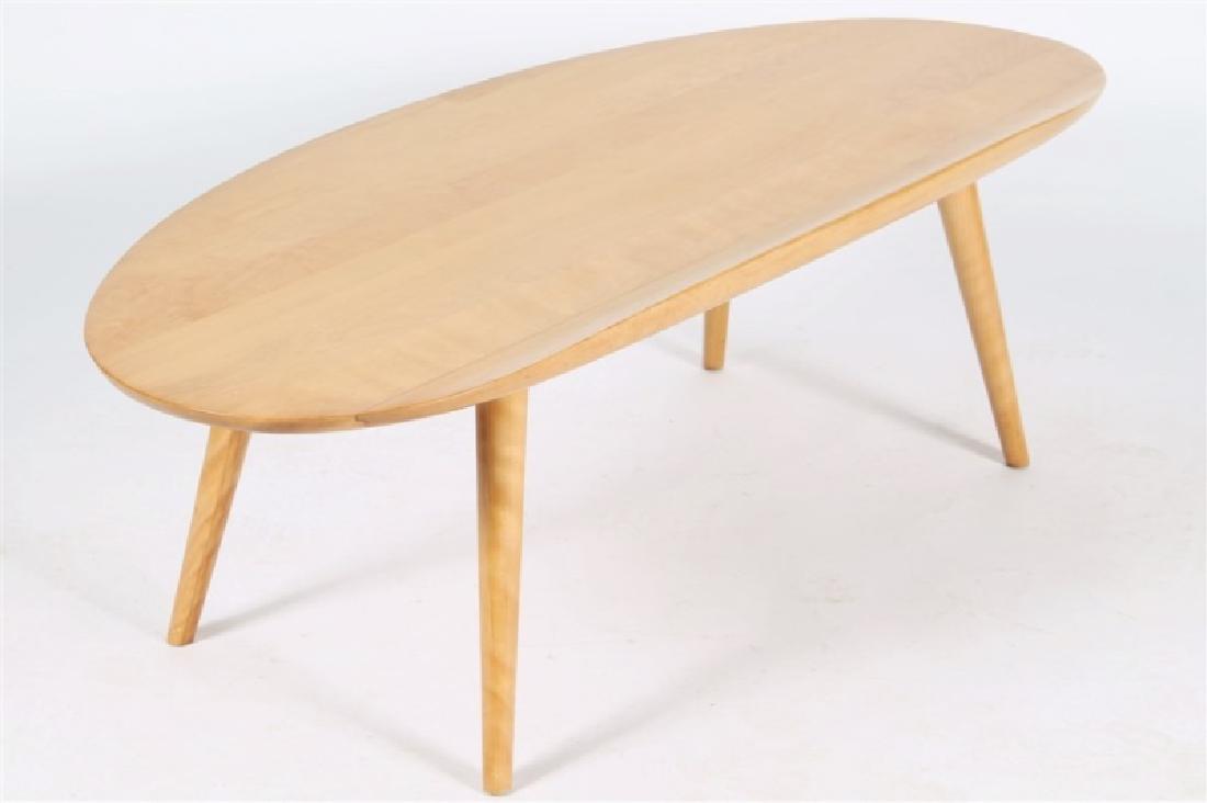 Russel Wright for Conant Ball, Coffee Table: Russel Wright (American, 1904-1976). Coffee Table. Birch. From the "Modernmates" furniture line. Manufactured by Conant Ball Furniture Company (America, 19th C. - 1980). Model: 3390. Length: 49 3/4",