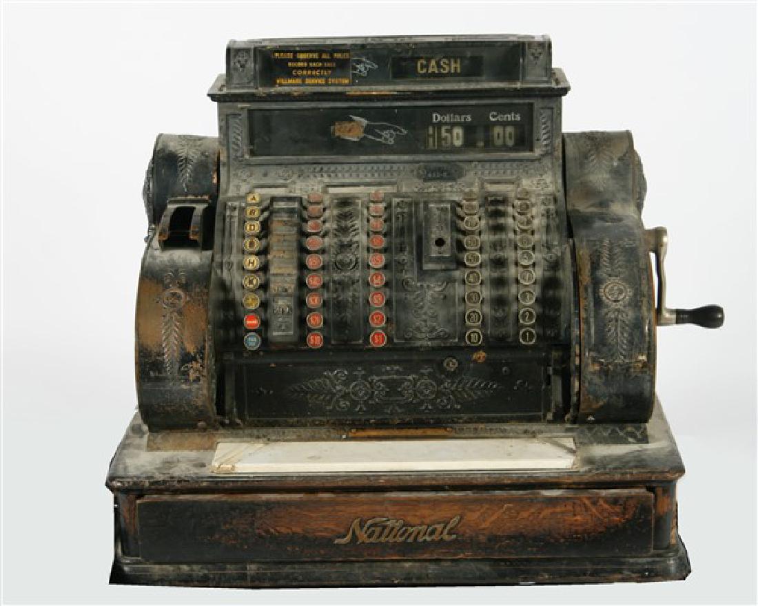 National Cash Register Brass Model 452E