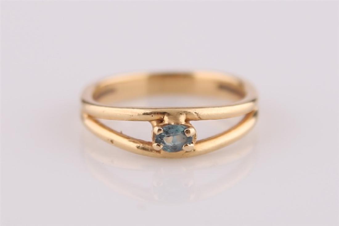 14kt Yellow Gold and Emerald Ring (1 of 3)