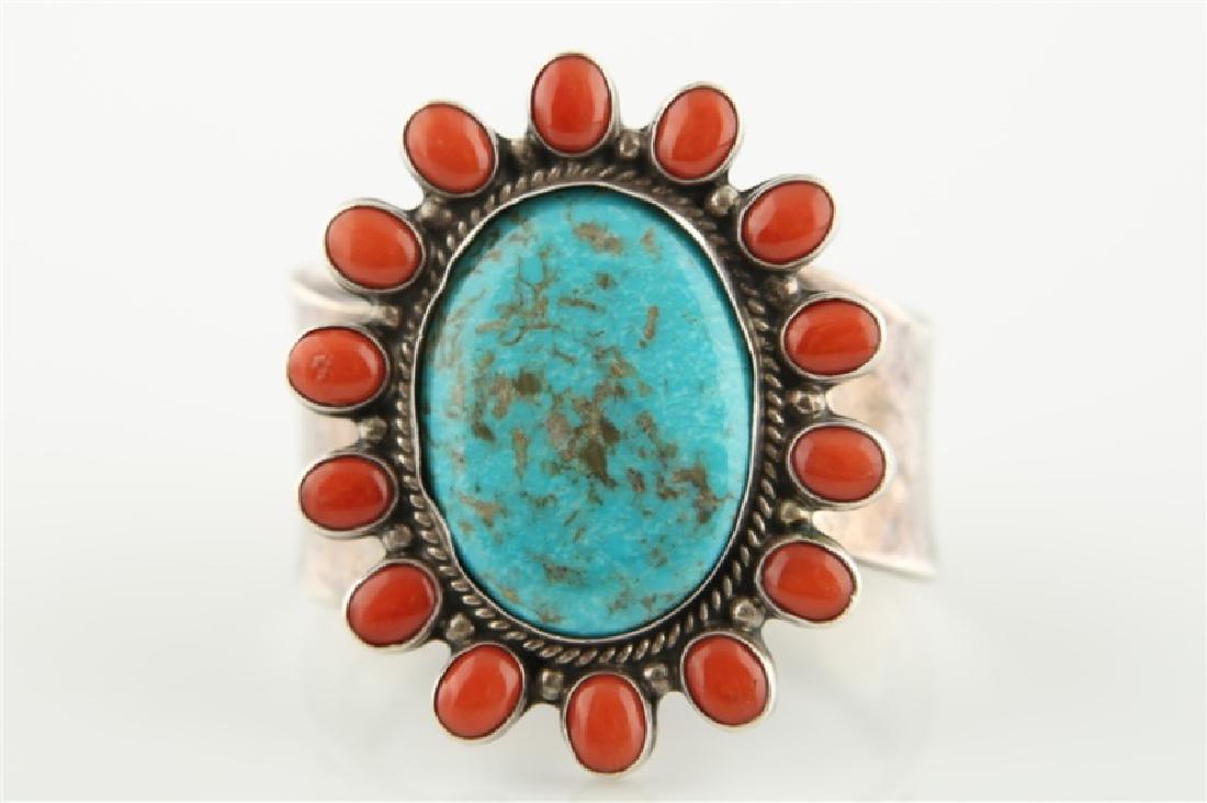 J. Wright, Navajo Sterling Silver Bracelet (1 of 7)