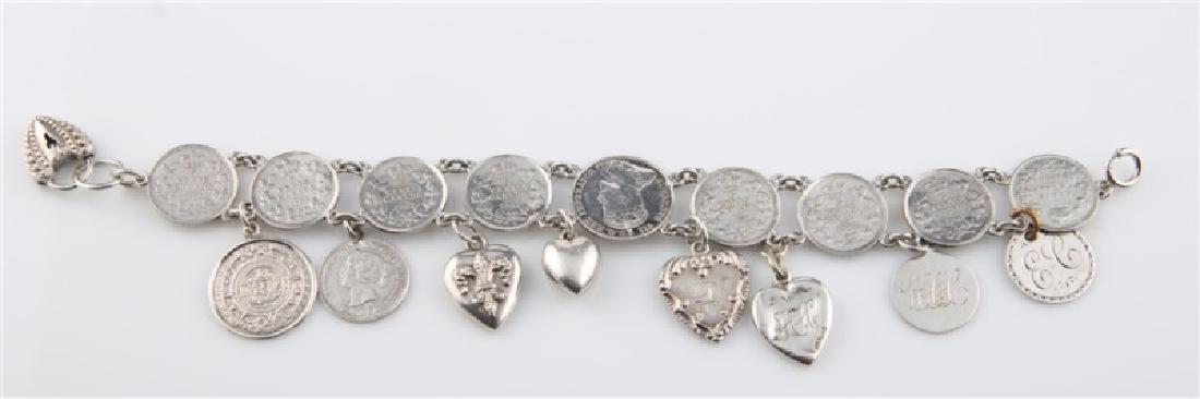 1902 Edward VII Canada 5 Cent Coin Bracelet (1 of 5)