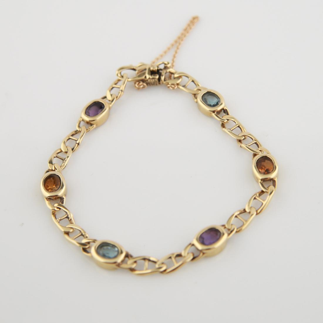 14kt Semi-Precious Stone Bracelet (1 of 3)