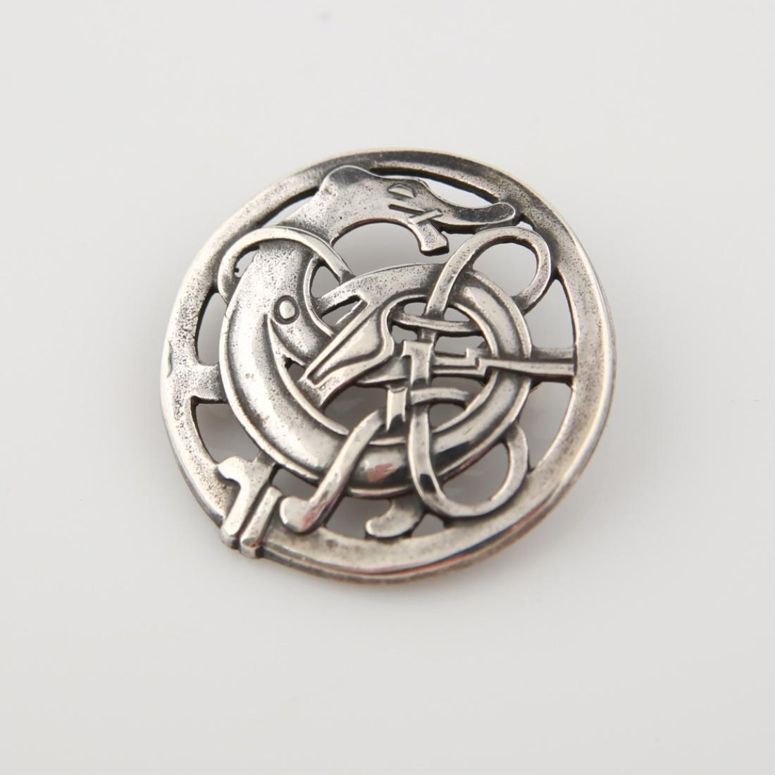 David Andersen, Sterling Silver Viking Pin (1 of 2)