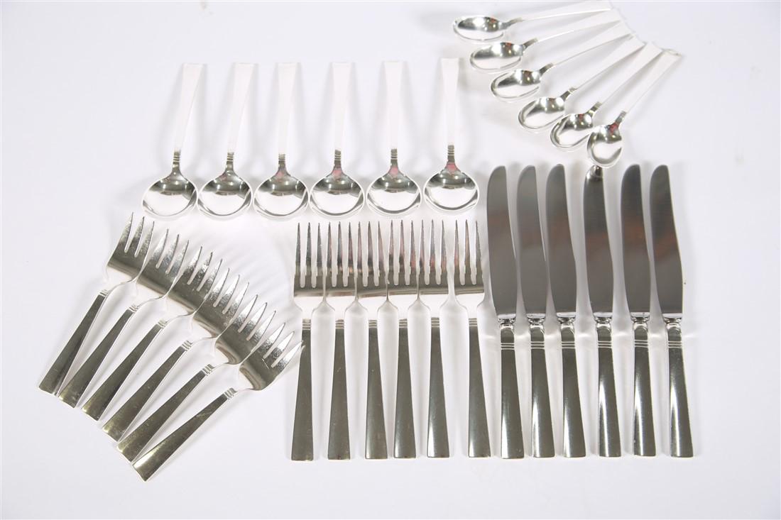 Allan Adler, "Sunset" Sterling Silverware (1 of 4)