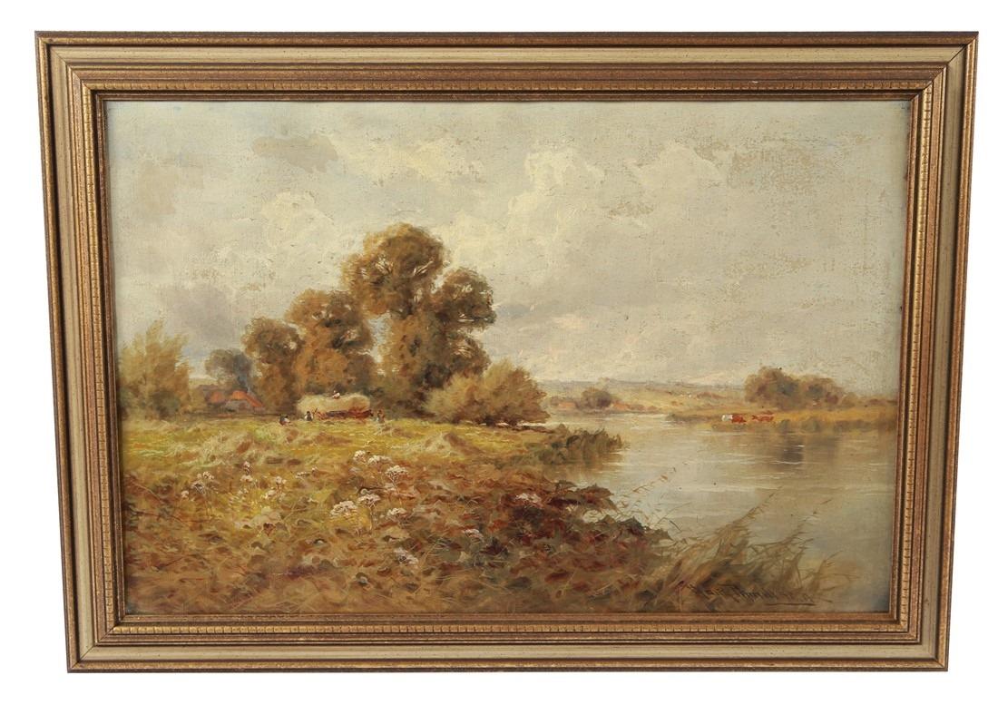 Harry Pennell (English), Oil on Canvas Landscape (1 of 3)