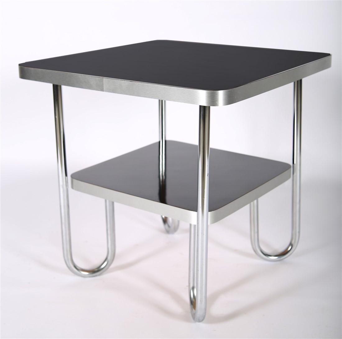 Style of Marcel Breuer, Two Tier Side Table (1 of 4)