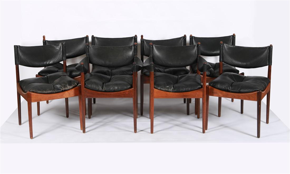Kristian Vedel, "Modus" Rosewood Dining Chairs (1 of 9)