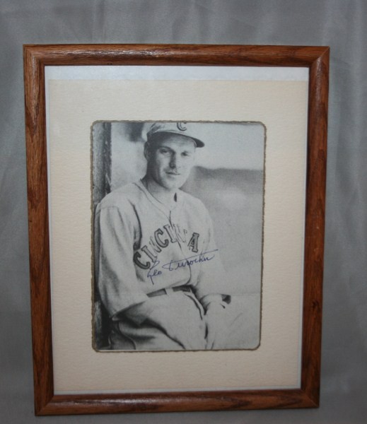 Leo Durocher Autographed Black & White Photo