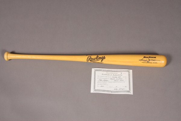 Reggie Jackson Autographed Bat