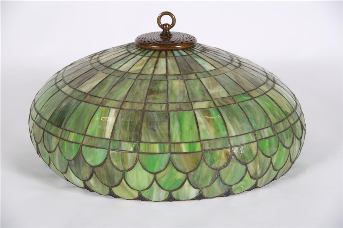 Handel Stained Glass Lamp Shade (1 of 4)