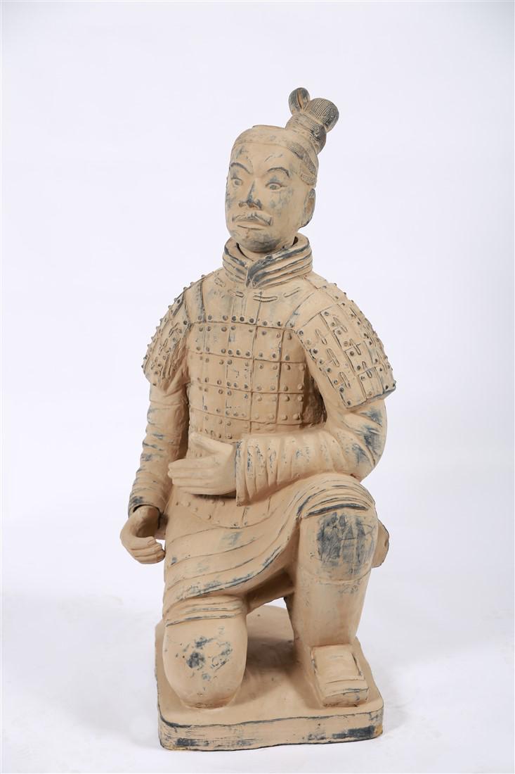 Chinese Terracotta Warrior, Kneeling Archer (1 of 3)