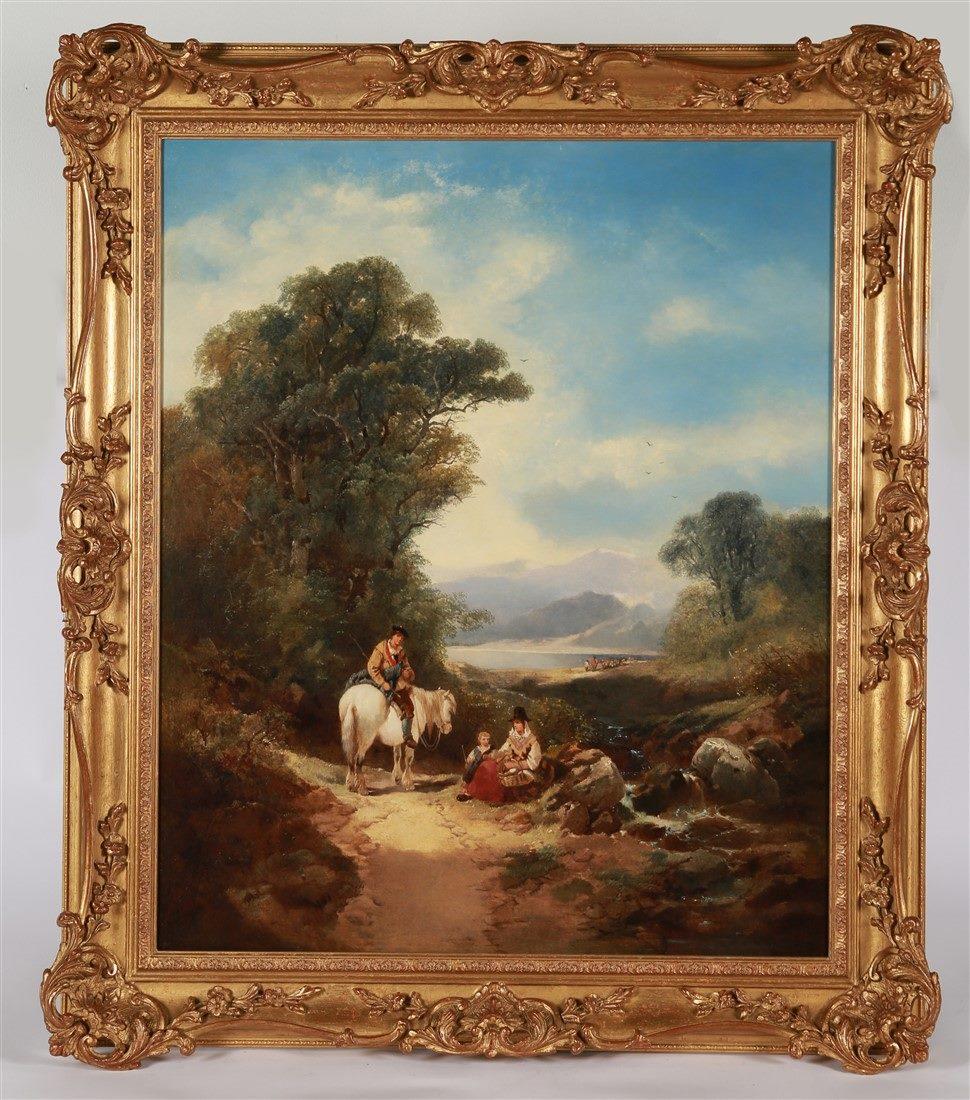 Joseph Horlor, "A View in North Wales" (1 of 4)