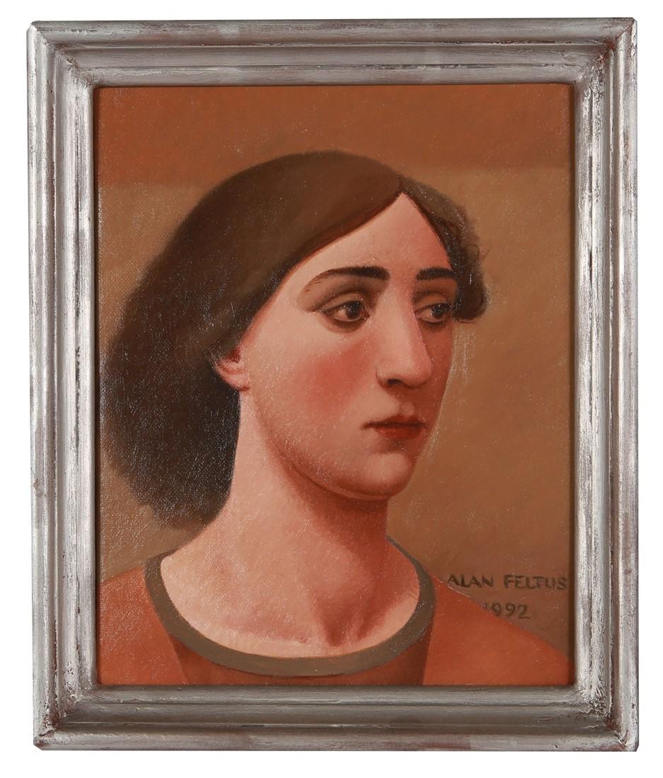 Alan Feltus, "Paola" Oil on Linen Portrait (1 of 3)