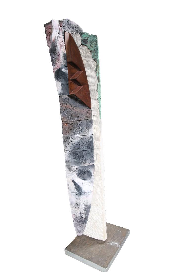 Tom Phardel (American), Large Raku Ceramic (1 of 3)