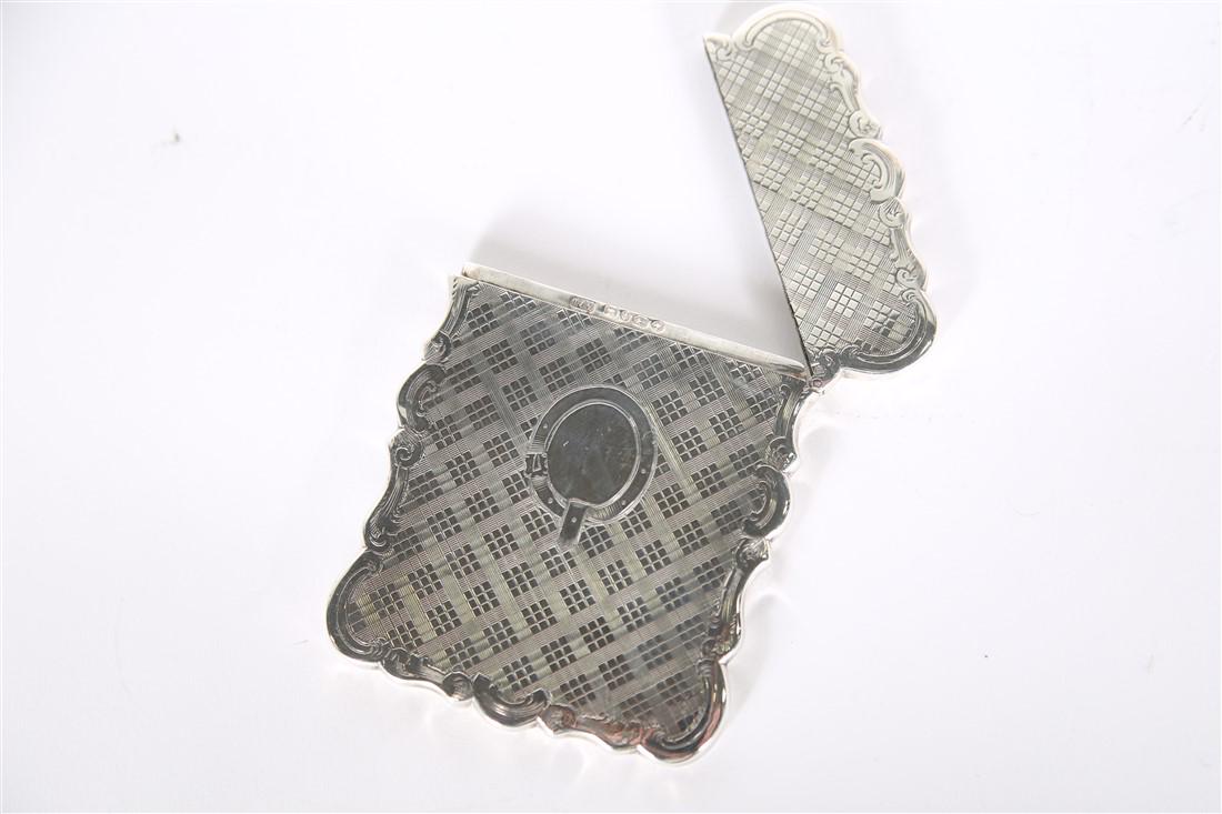 Hilliard and Thomason, Sterling Card Case (1 of 4)