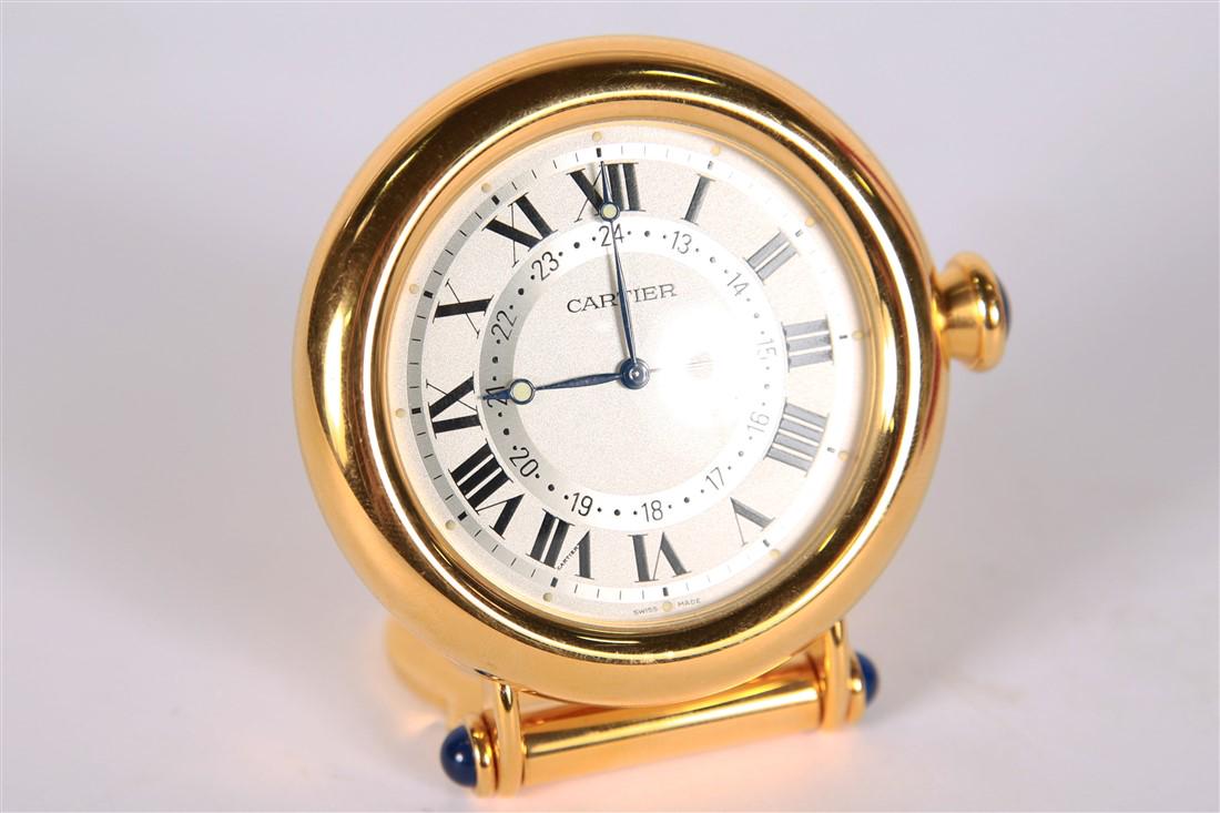 Cartier, Travel Alarm Clock with Box (1 of 5)