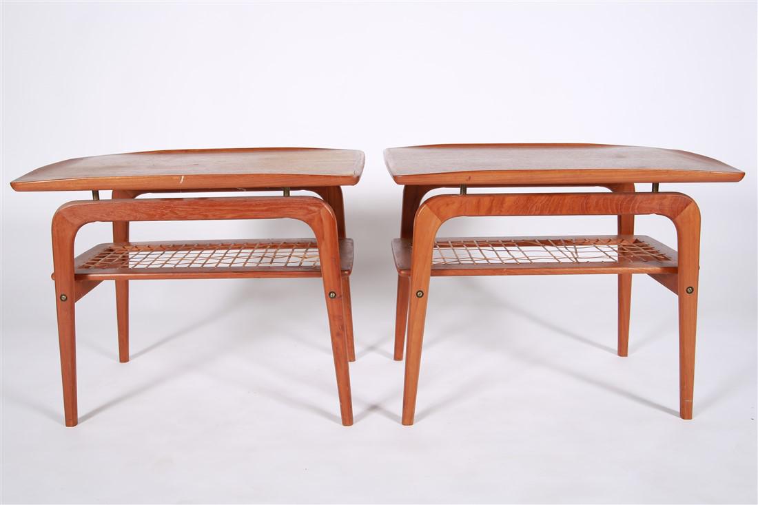 Mobelfabrikken Toften, Pair of Teak Side Tables (1 of 10)