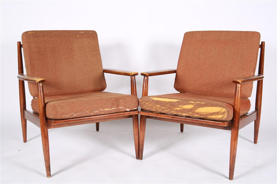 Baumritter, Pair of Viko Lounge Chairs (1 of 10)