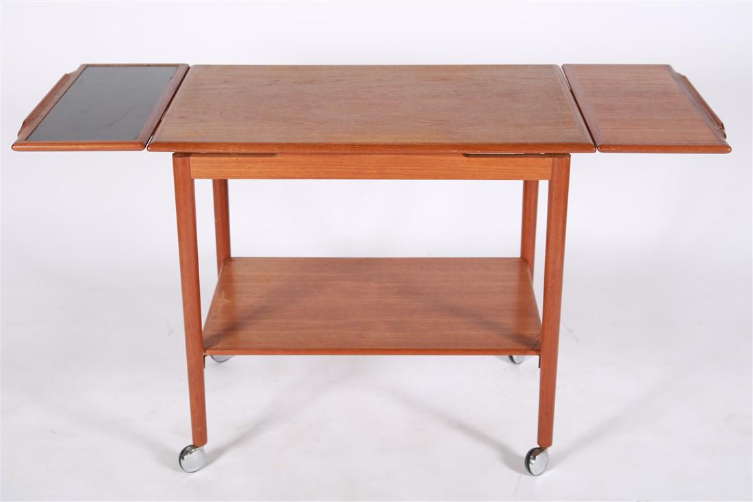 Dyrlund, Teak Extending Bar Cart (1 of 10)