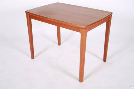 Albert Larsson for Alberts Tibro, Teak Side Table: Albert Larsson for Alberts Tibro. Teak. c. 1968. Height: 19 3/4", Length: 26 1/2", Depth: 18 1/2". Teak side table designed by Albert Larsson for Alberts Tibro. Stamped to the underside "Alberts Tibro