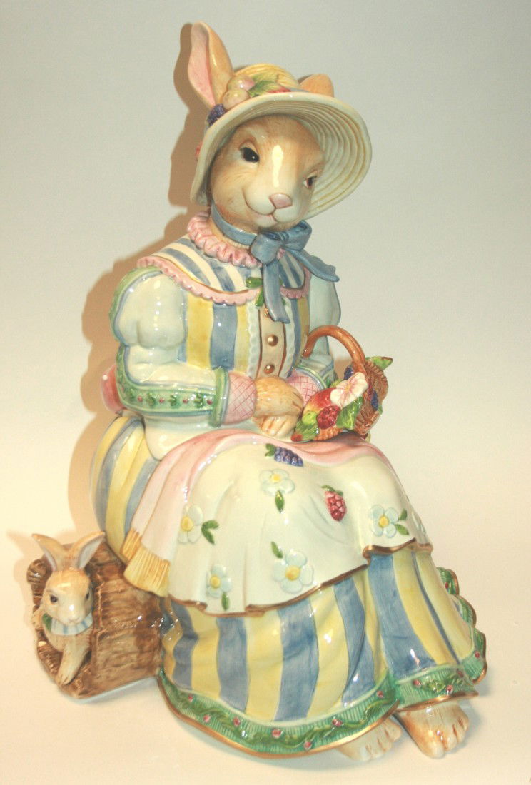 Fitz & Floyd "Somerset" Cookie Jar, New in Box: Fitz & Floyd "Somerset" Cookie Jar, New in Box. #736B. Condition: Appears fine.