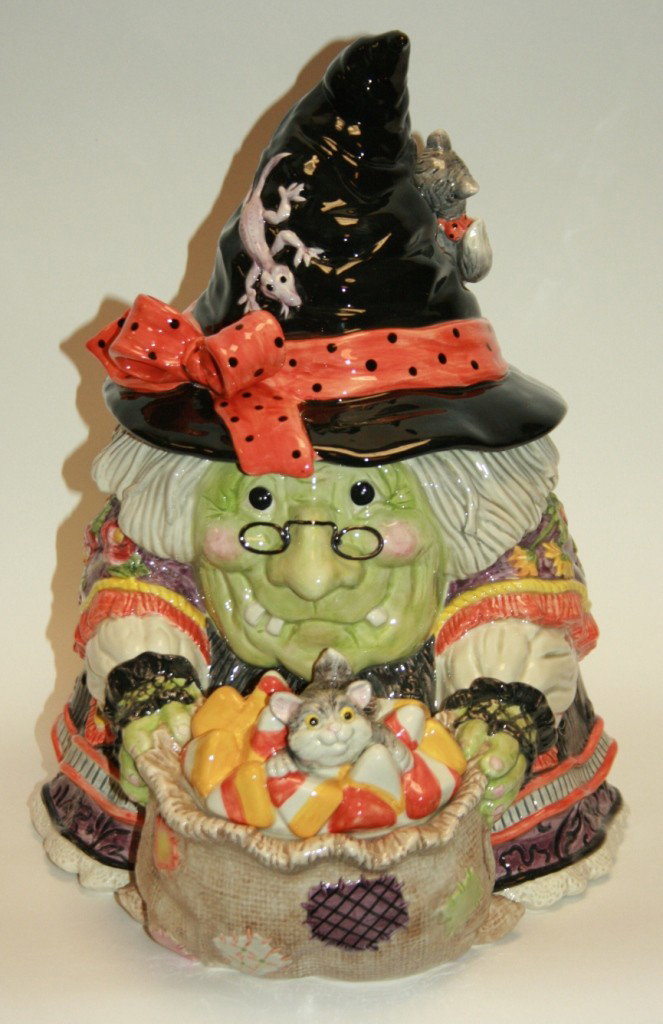 Fitz & Floyd Signature Cookie Jar, Halloween, New : Fitz & Floyd Signature Cookie Jar, Halloween, New in Box. #718B. Condition: Appears fine.