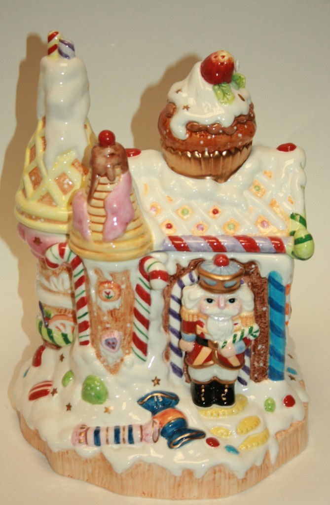 Fitz & Floyd "Nutcracker Sweets" Cookie Jar, New i: Fitz & Floyd "Nutcracker Sweets" Cookie Jar, New in Box. #689B. Condition: Appears fine.